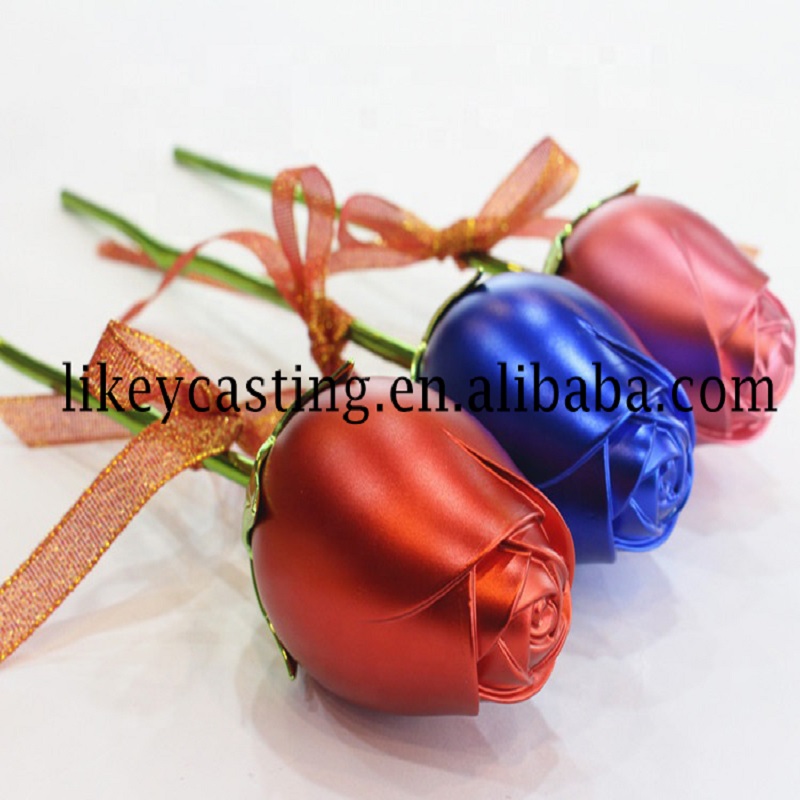 Nhà máy nguyên bản OEM Áp lực cao Forge Đúc nhôm Trang trí & Quà tặng Ảnh minh họa Hoa hồng vĩnh cửu