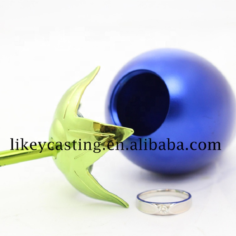 Nhà máy nguyên bản OEM Áp lực cao Forge Đúc nhôm Trang trí & Quà tặng Ảnh minh họa Hoa hồng vĩnh cửu