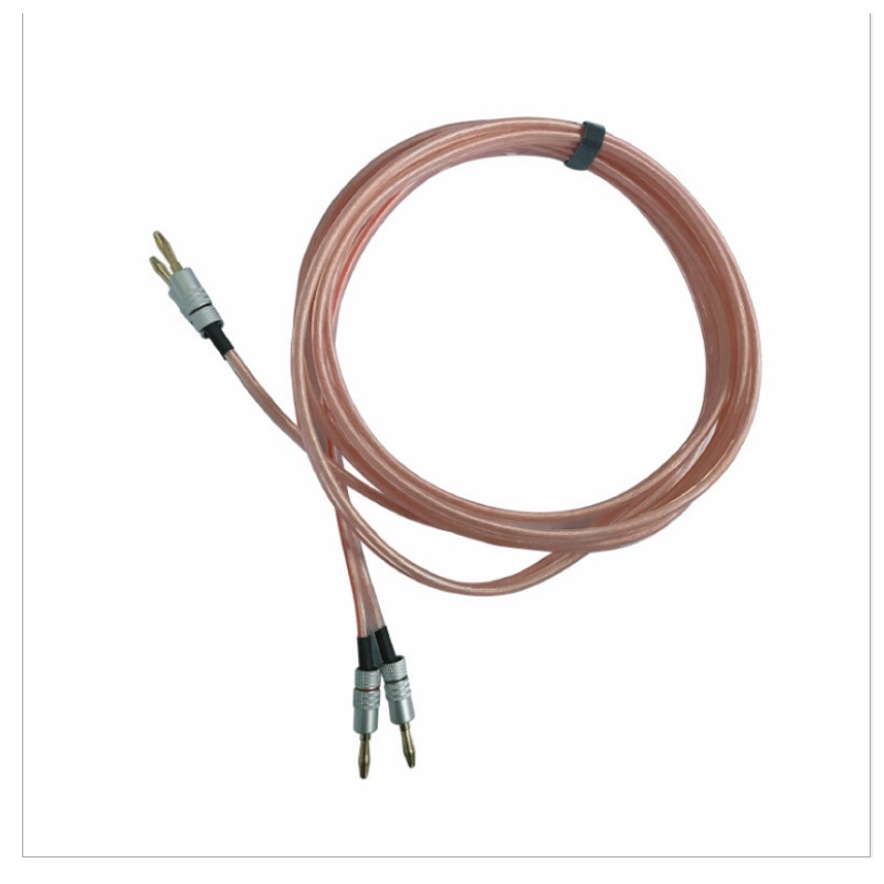 Dây loa cao su đầu chuối được chế tạo riêng 5.0mm800 lõi đồng loại đặc biệt