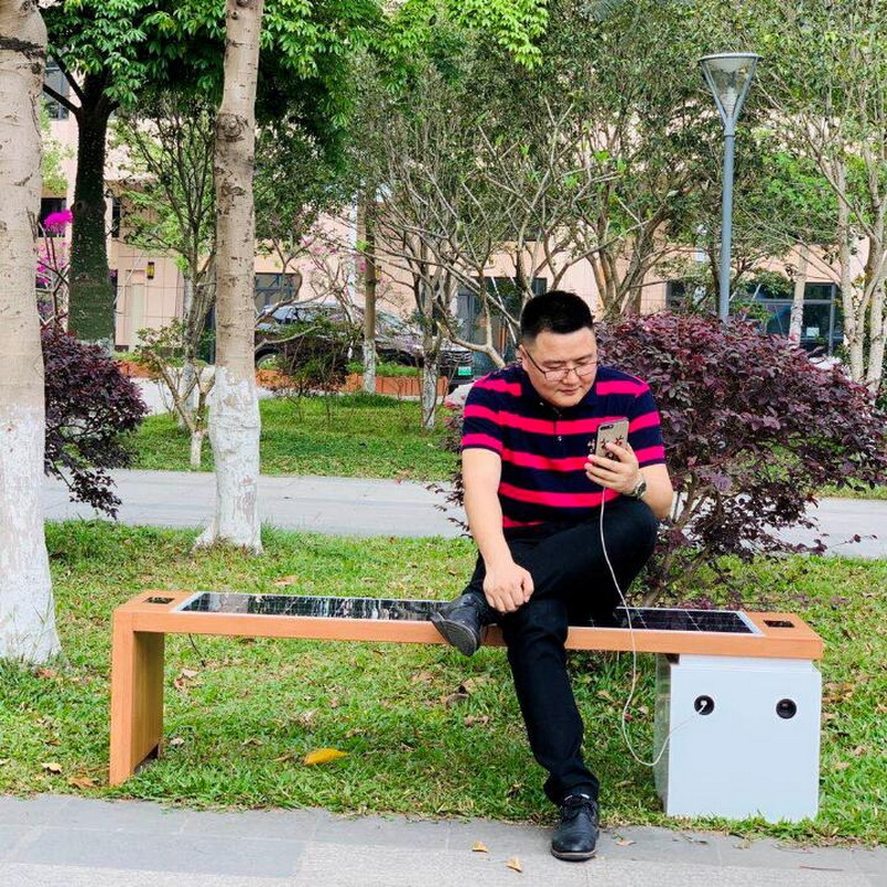 Trang nạp nạp pin điện toàn cầu wifi với Ban điều khiển mặt trời