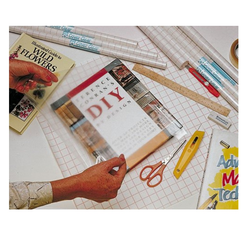 Cuộn tự làm dính qua lớp bìa nhựa dẻo