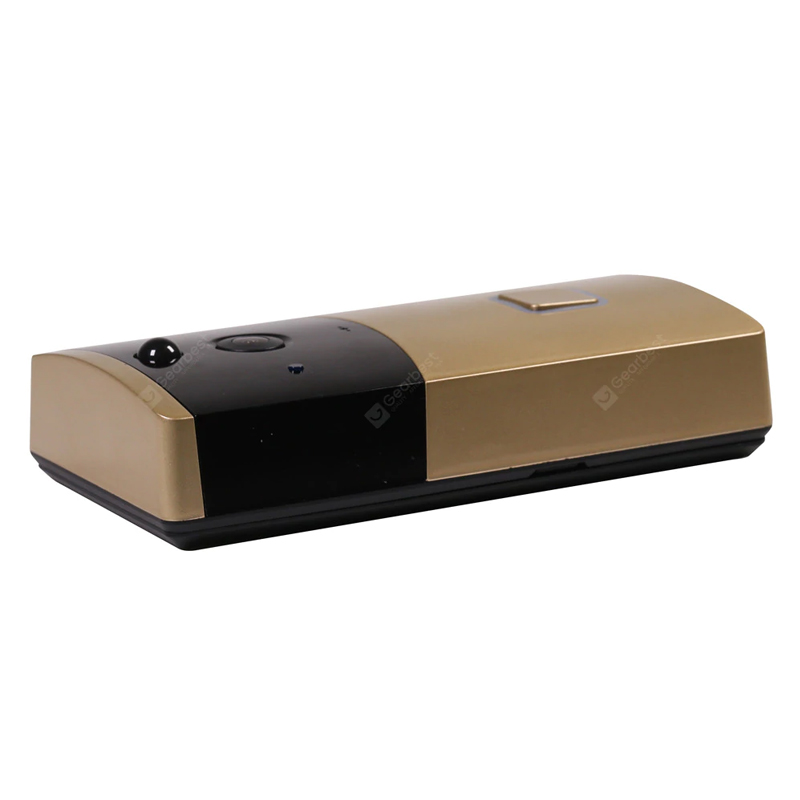 Camera chuông cửa thông minh TY1 Camera không dây liên lạc video giám sát nhà không dây - Vàng