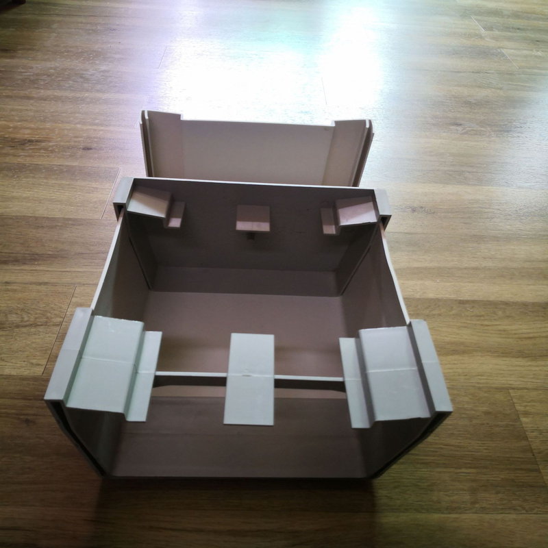 di động Máng nhựa PVC đùn không độc hại để gieo trồng không hạt không hạt