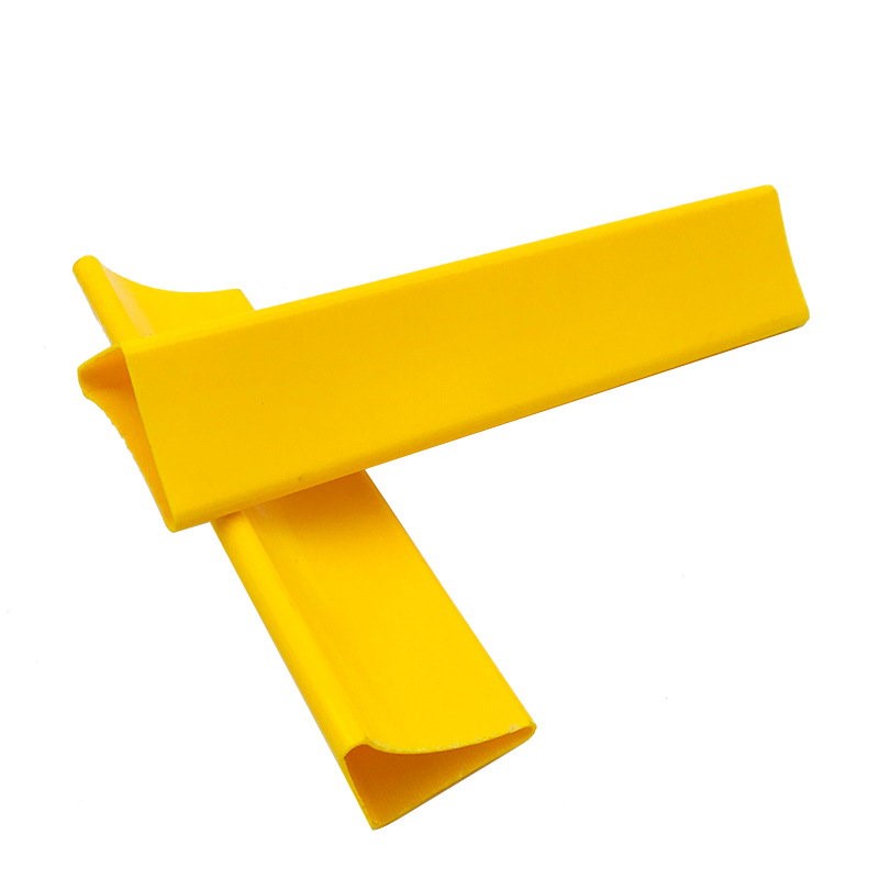 Dải nhựa PVC đùn cứng cứng dải hỗ trợ dải PVC hồ sơ tam giác cho ngăn kéo tủ
