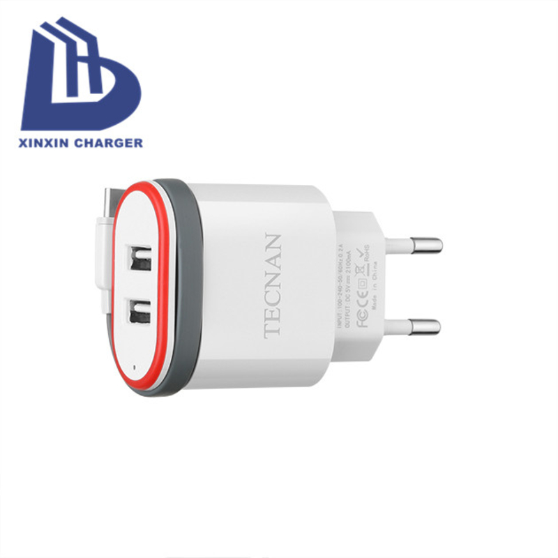 Logo OEM Phụ kiện di động mới nhất Siêu nhanh EU cắm Bộ sạc USB 5V cho điện thoại Android Bộ sạc đa năng Bộ sạc tường USB