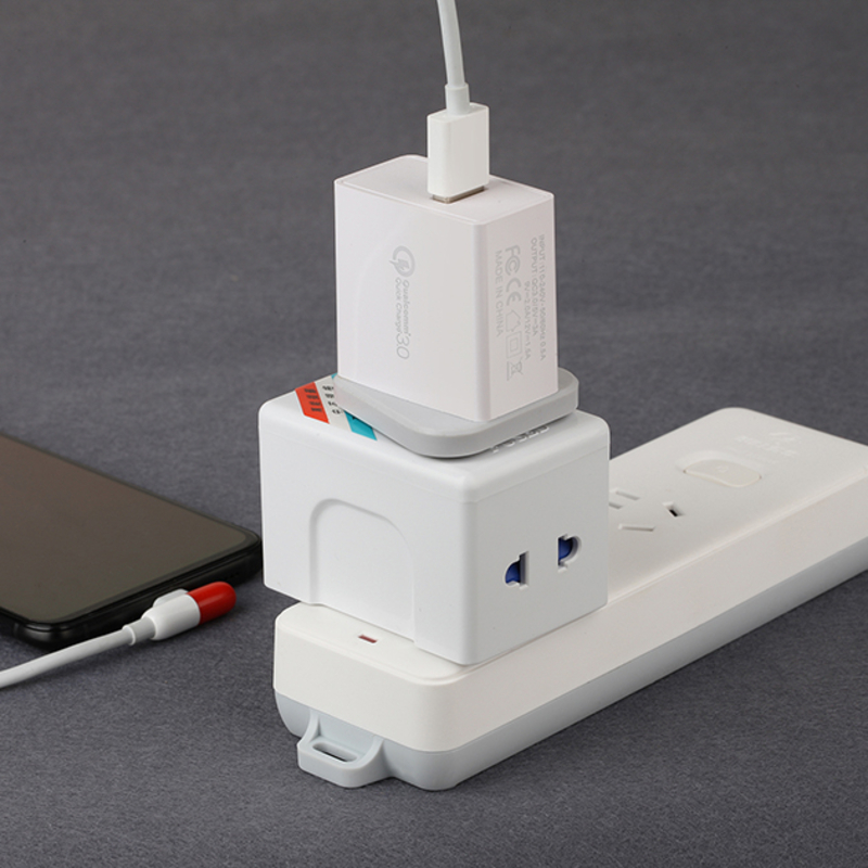 Bộ chuyển đổi 18W QC 3.0 + 2.4A Bộ sạc USB du lịch Bộ sạc USB Bộ sạc điện thoại di động nhanh Bộ sạc usb đa cổng