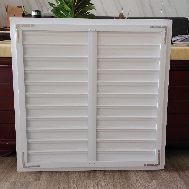 Tùy chỉnh đùn nhựa PVC Rèm cửa chớp bằng nhựa trồng cây Cửa chớp Cánh đảo gió cho quạt hút