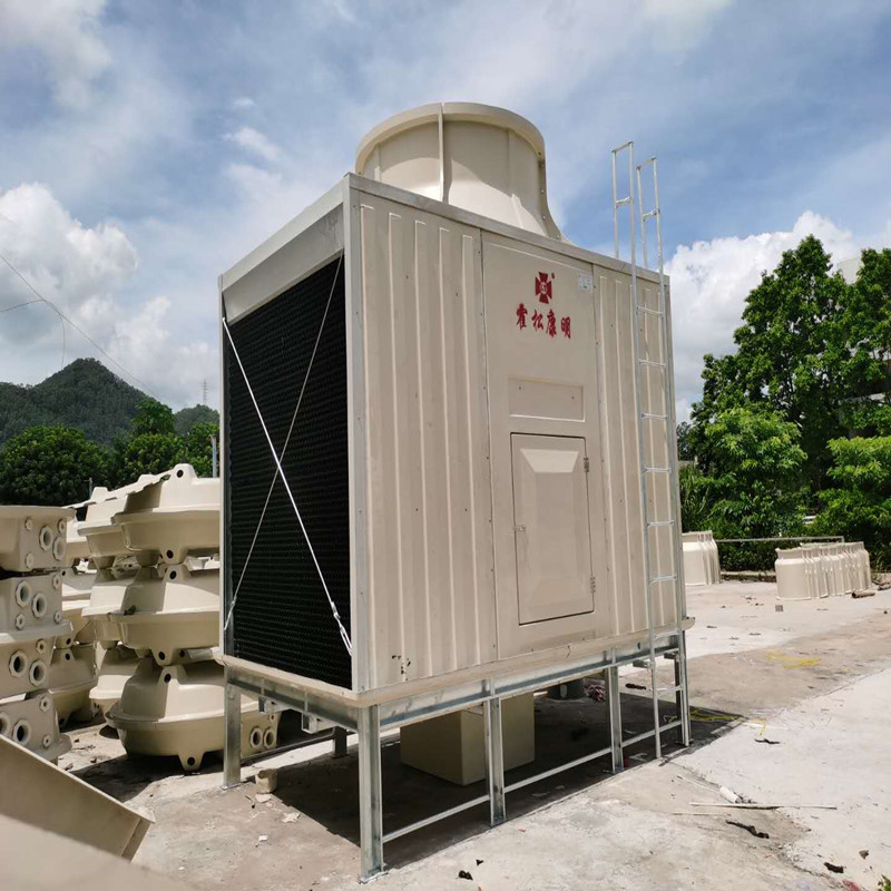 100 tấn tháp giải nhiệt nước thủy tinh dòng chảy chéo