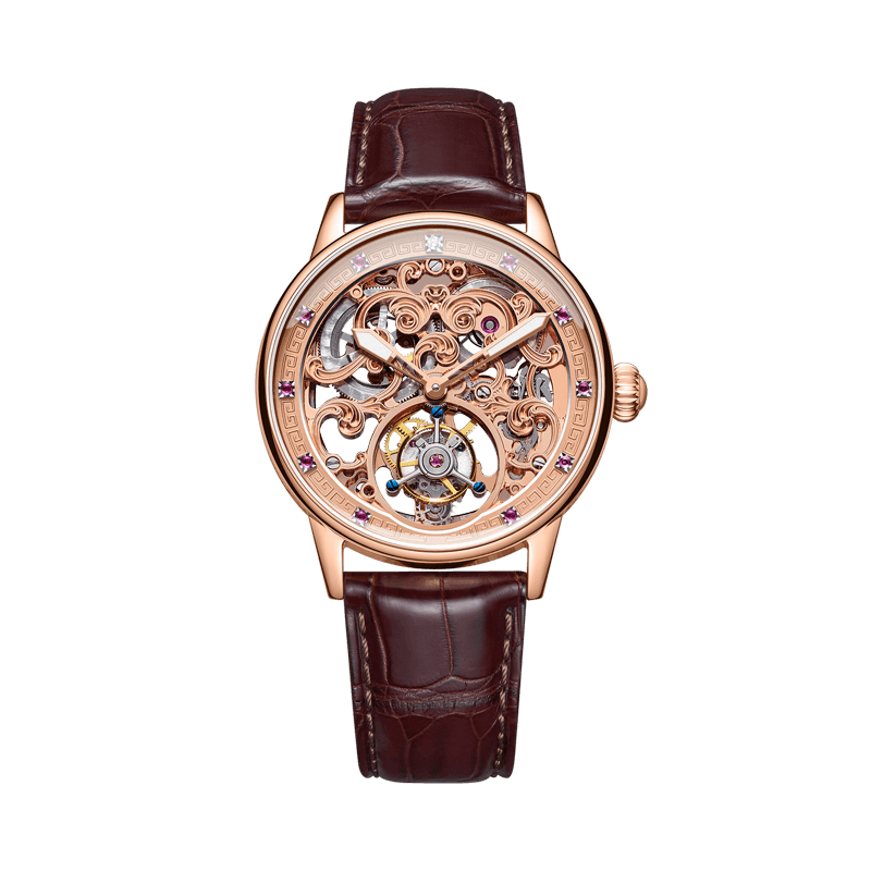 Đồng hồ cơ phong cách đơn giản