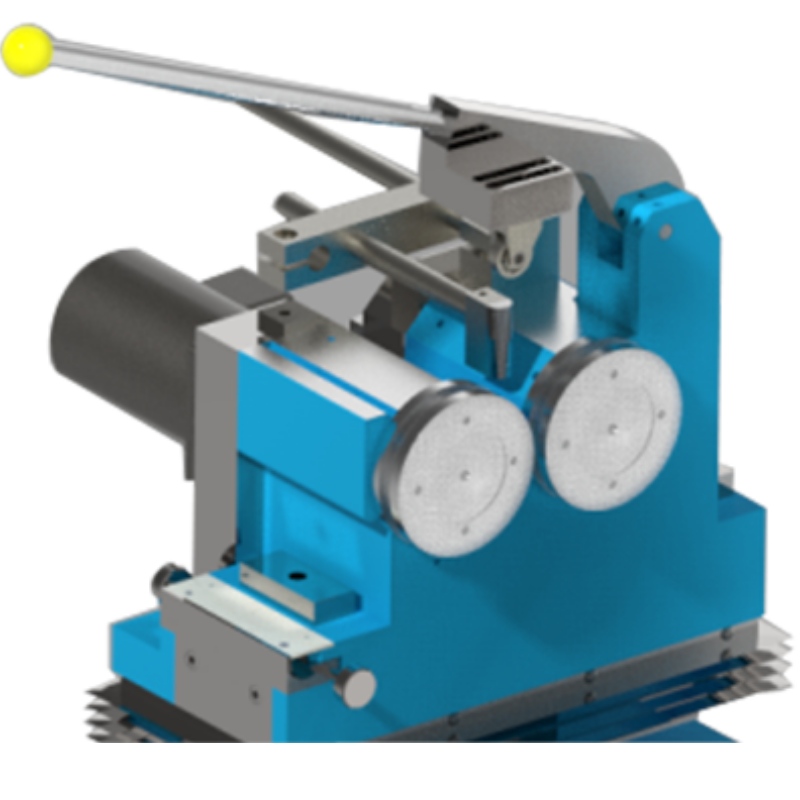 Máy mài lỗ bên trong một con lăn