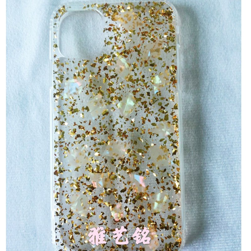 Nhà sản xuất Custom Fashion Apple iPhone 11 pro max đặc biệt hoa khô thật dập nổi nhỏ hoa tươi hộp đựng điện thoại