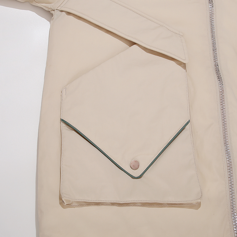 Áo khoác Midi With big hood