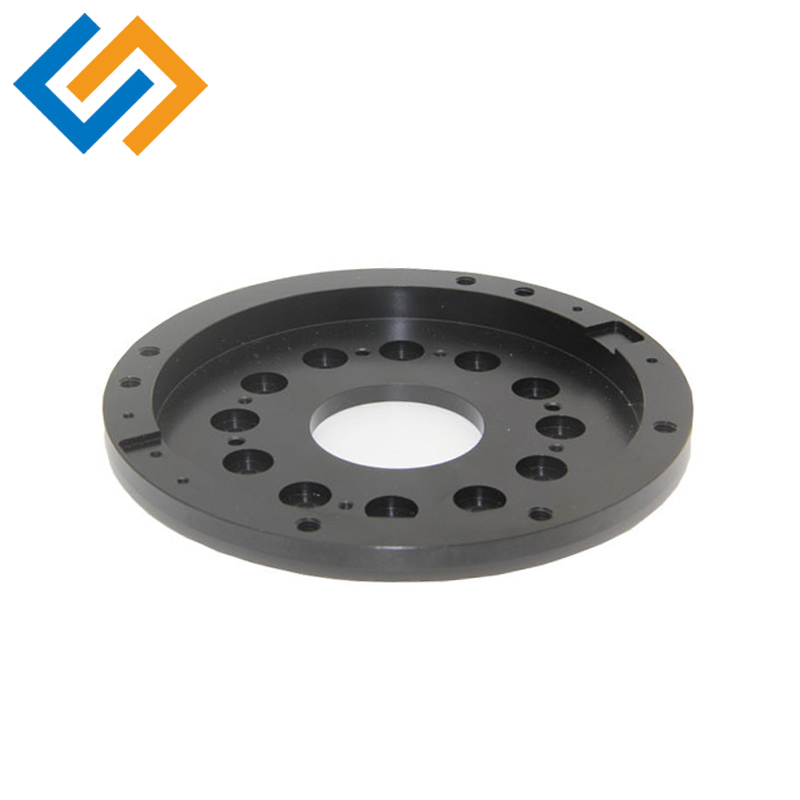 Bộ phận nhôm Anodised đen CNC tùy chỉnh