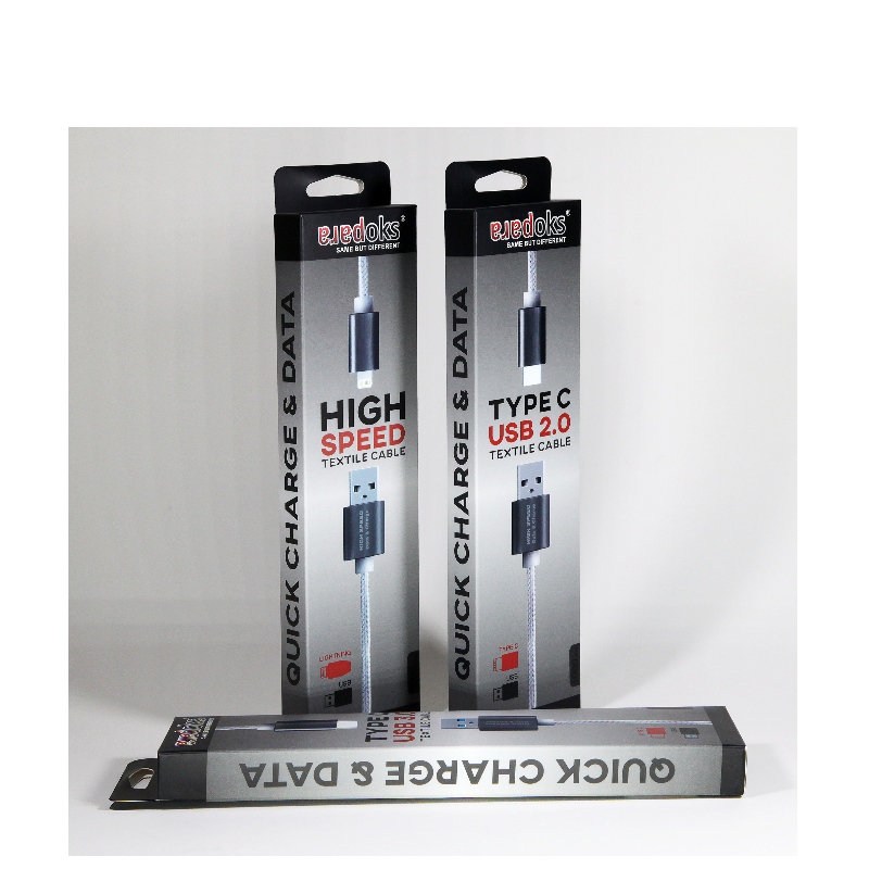 Hộp giấy cáp USB tùy chỉnh với vỉ