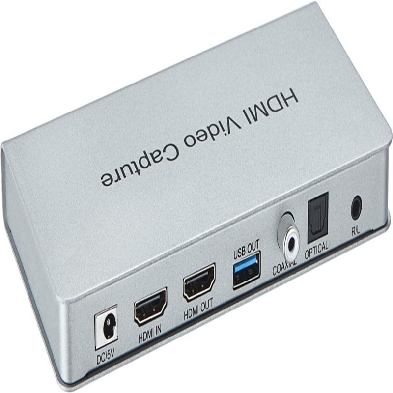 Quay video USB 3.0 HDMI với HDMI Loopout, Coaxial, Optical Audio