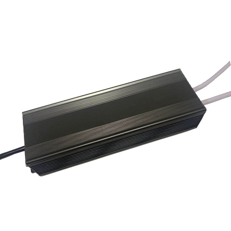 Vỏ nhôm màu xám đen dẫn dải điện áp 12v120w quy định chống thấm nước