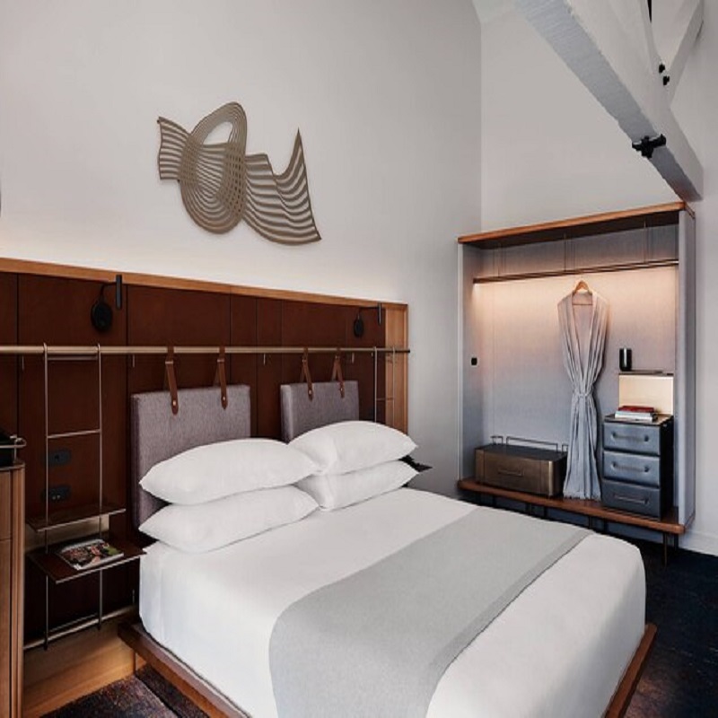 CFP1805 King Guest Room Hotel Fit-Out Furniture Tủ đựng quần áo Tủ đựng hành lý