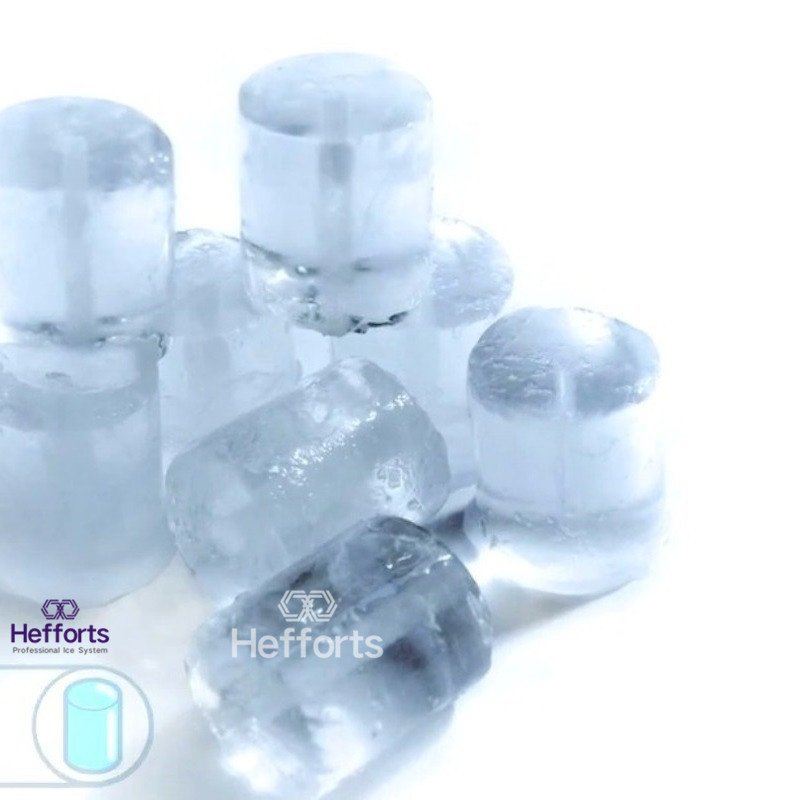 colorMáy đóng băng ống rắn cho thức ăn và nước uống