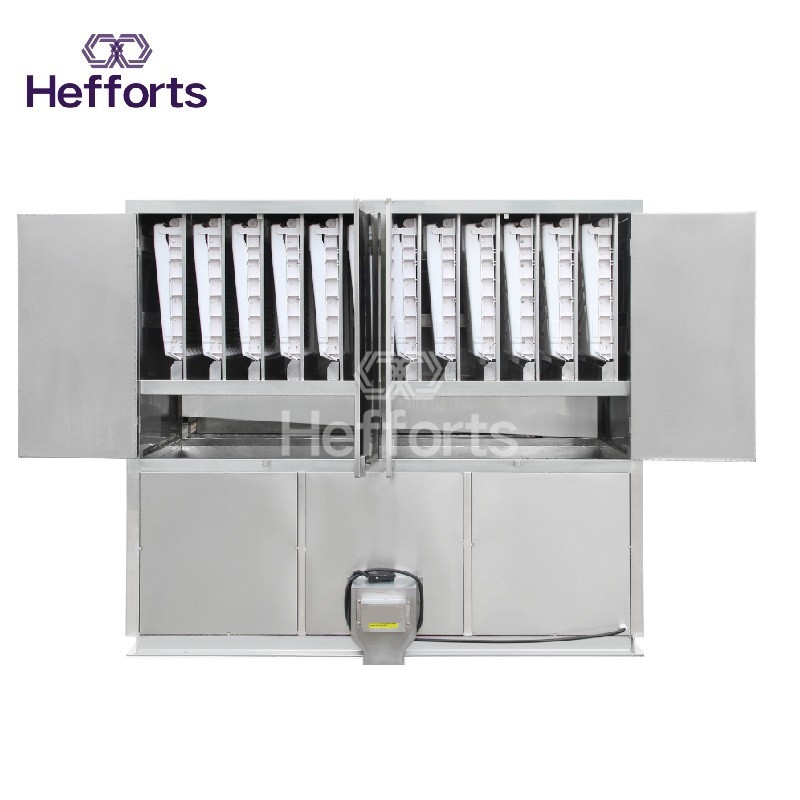 dễ dàng làm sạch và rửa máy làm đá viên tự động 3 tấn mỗi ngày bằng thép không gỉ