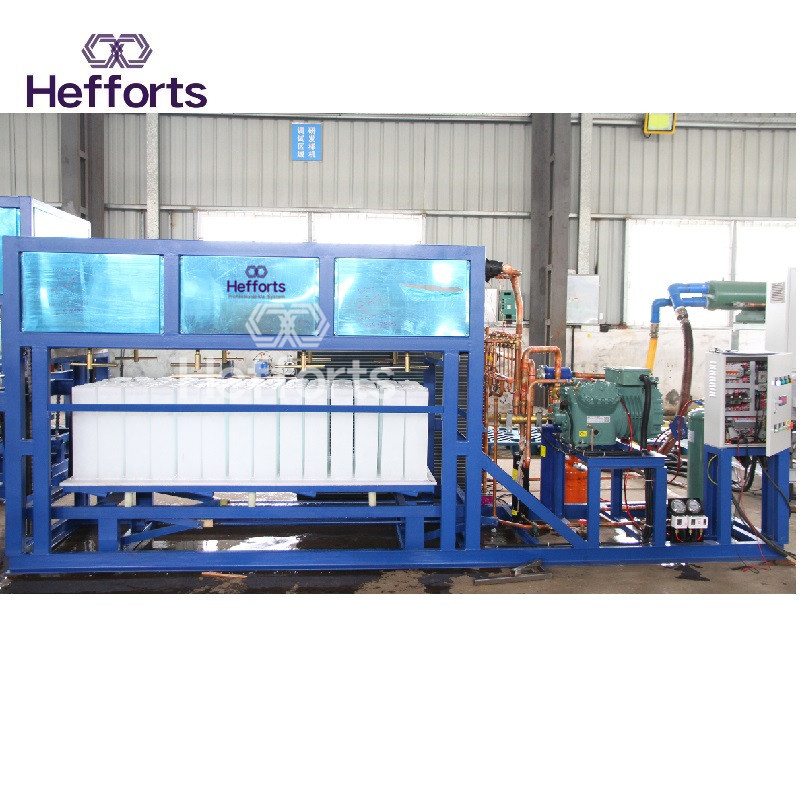 nhiệt độ môi trường xung quanh nóng máy làm đá khối hiệu suất cao