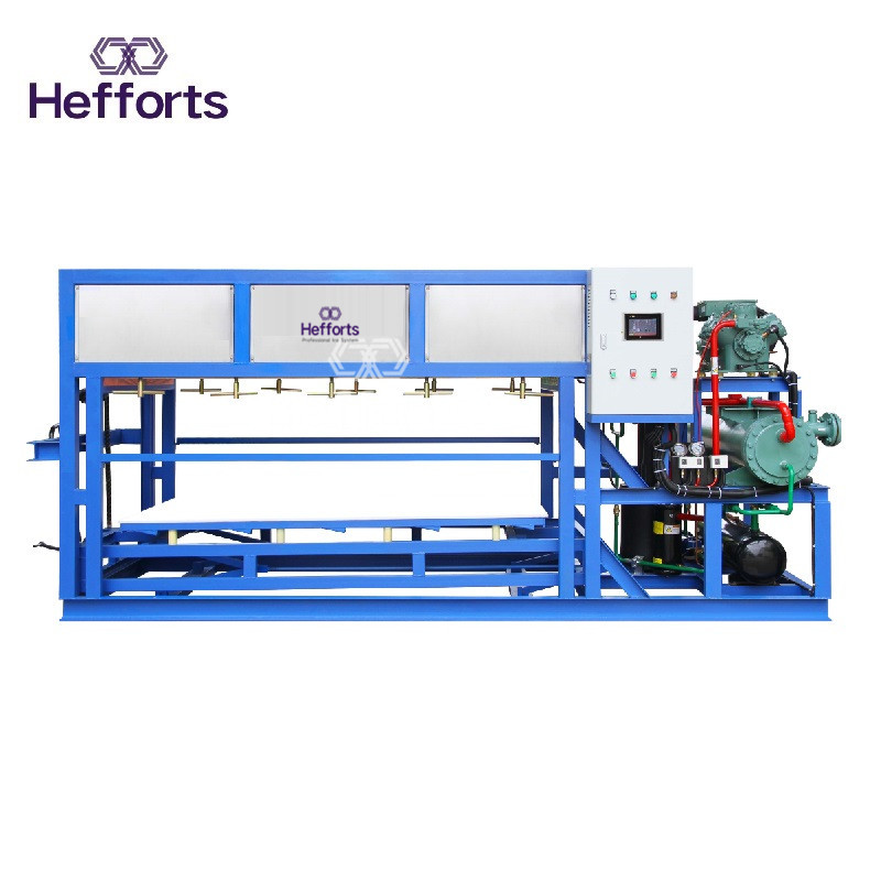 Công cụ nén Bitzer suất cao 5tấn cho mỗi 24hs khối băng