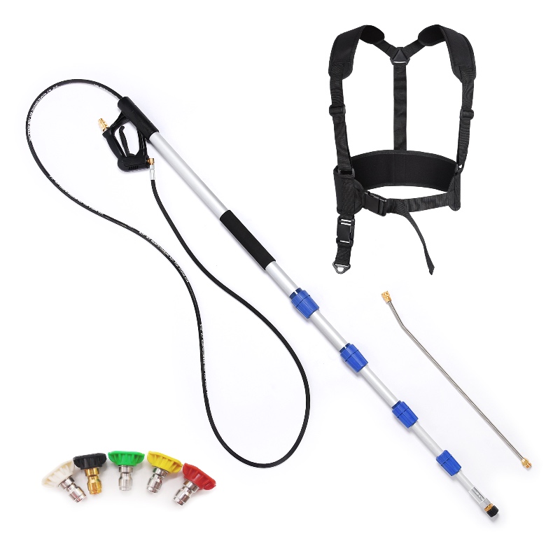 đũa phép mở rộng máy rửa áp lực 18ft 4000psi