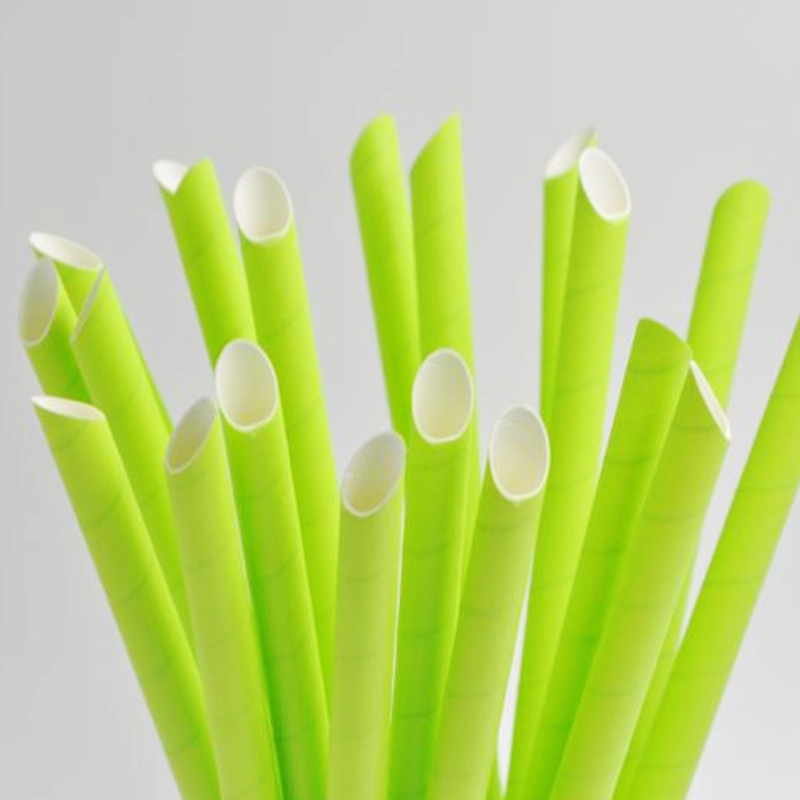 Rơm giấy cắt chéo