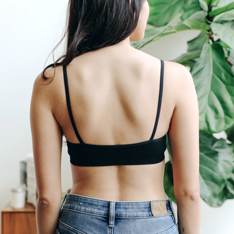 GA-5342 Grace Girl Dàn phía trước Multi-Strappy Yoga Phong cách Bralette