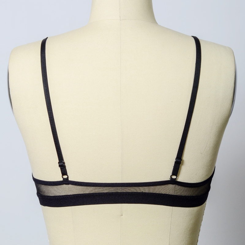 GA-5419 Grace Girl Rose Thêu Patch Dây đeo Bralette Bán buôn