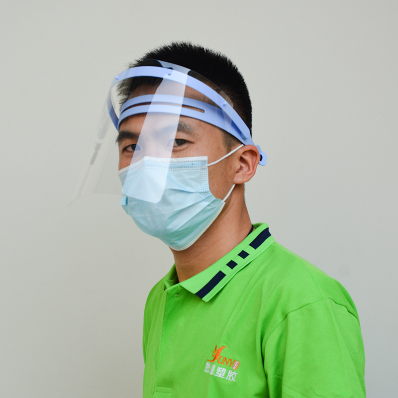 Tấm che mặt bảo vệ có thể tái sử dụng chống sương mù Tấm che mặt có thể điều chỉnh chống tia UV Tấm che mặt cho người lớn