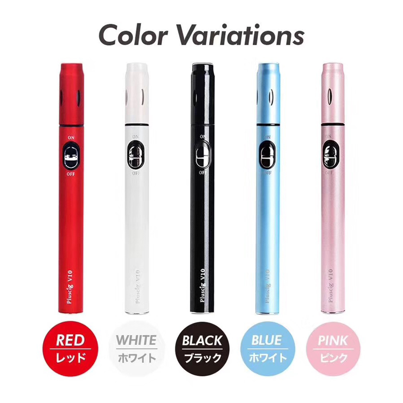 Thiết bị sưởi hút thuốc Pluscig V10 900 mAh Thuốc lá điện tử Vape Pen