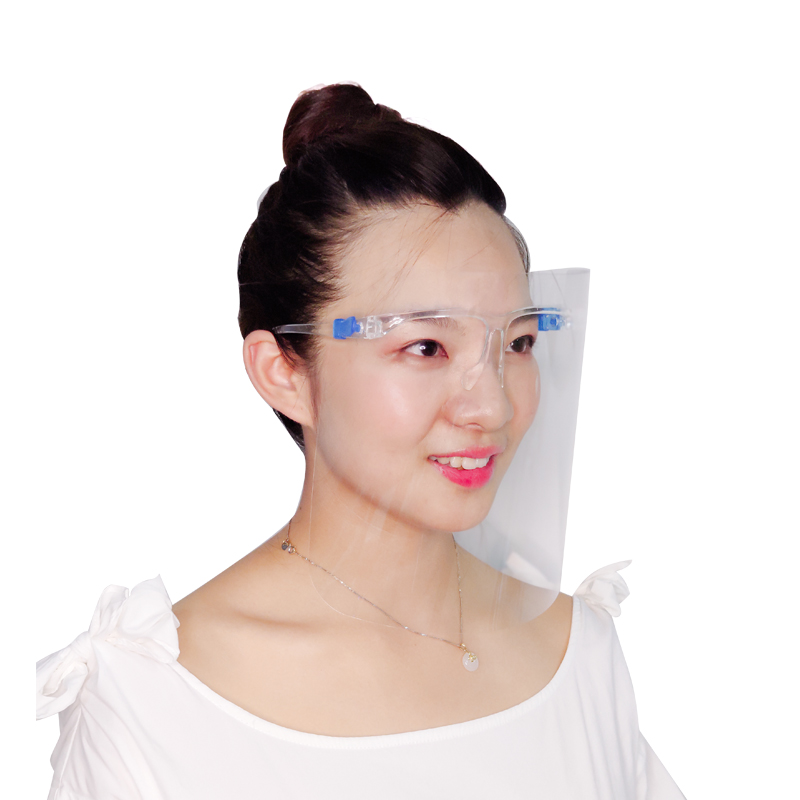 Kính bảo vệ trong suốt bằng nhựa Chống bắn tung tóe Kính bảo vệ toàn khuôn mặt Kính bảo vệ khuôn mặt