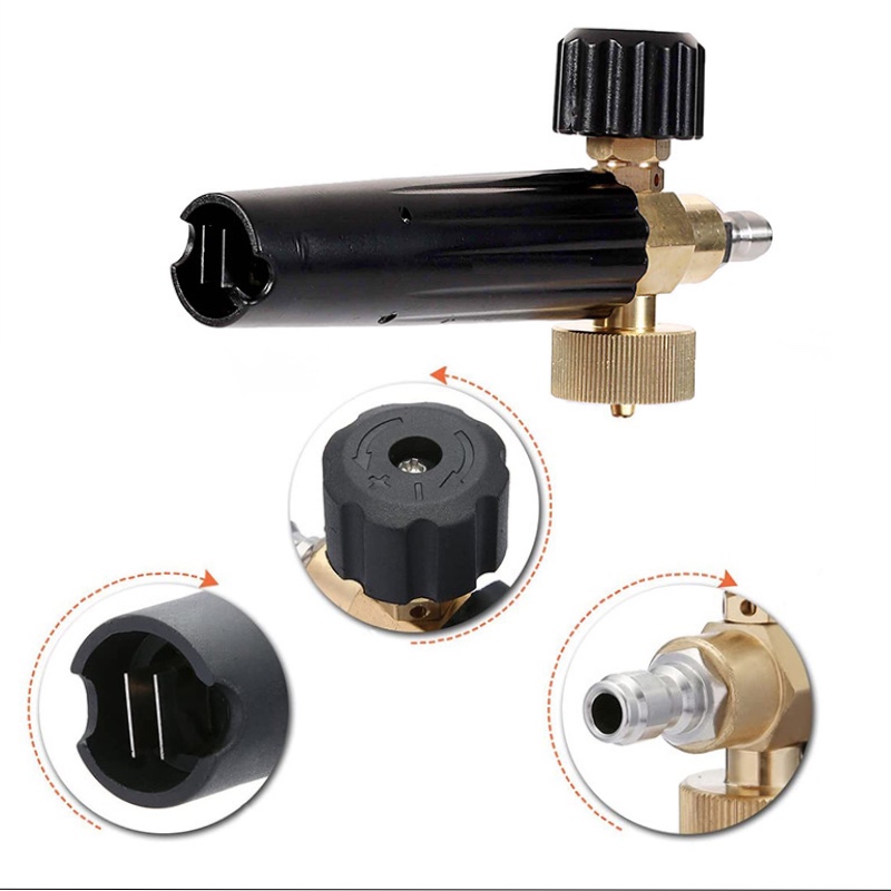 vòi phun bọt tuyết cho máy rửa xe áp lực