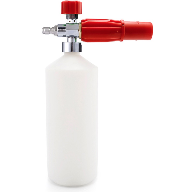 Foam Cannon Máy rửa xe áp lực bọt tuyết Lance Rửa xe Bản phát hành nhanh Có thể điều chỉnh 1\/4 \