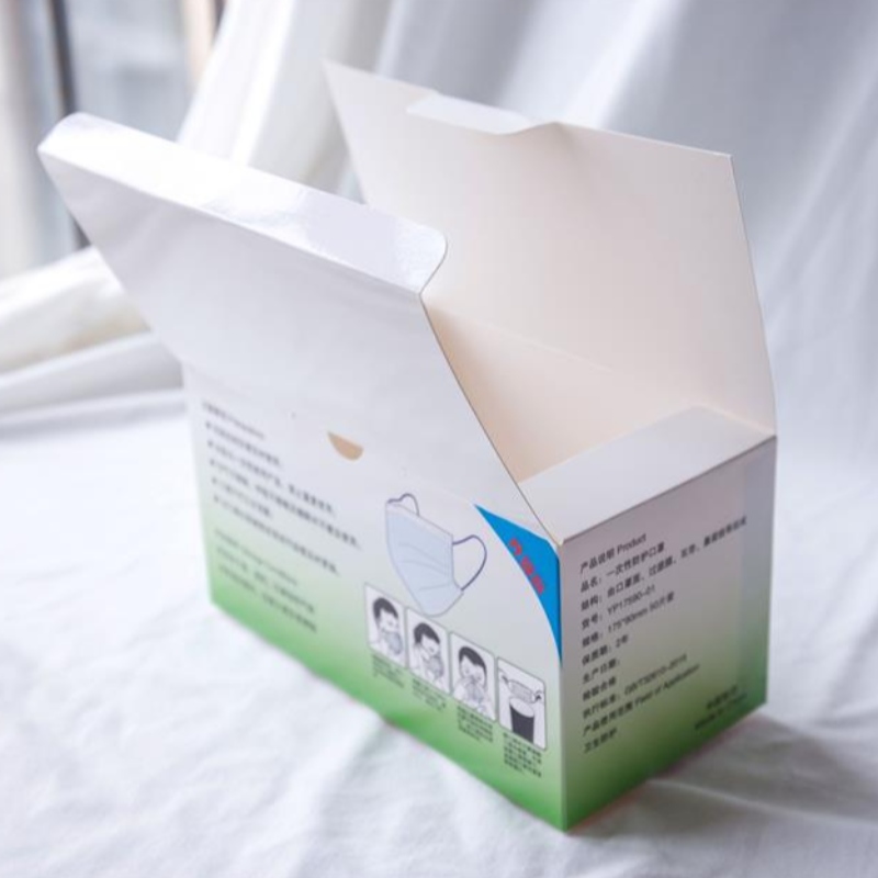 Hộp màu bao bì mặt nạ