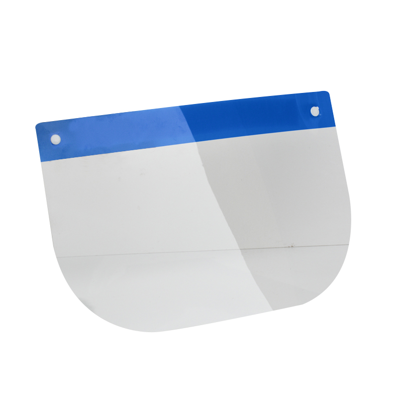 0.35mm Bỏ thuốc chống sương, bảo vệ mặt bảo vệ khiên trắng với băng bó.