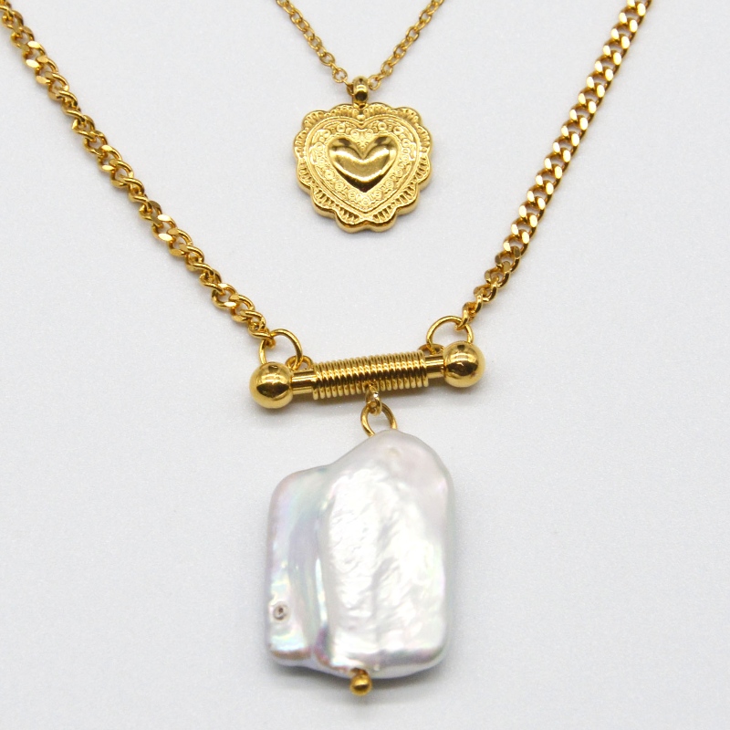 BFBnộp K0008 sợi dây chuyền kolye Collier collana colar.