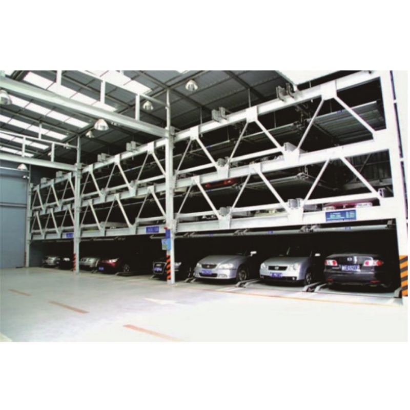 Hệ thống bãi đậu xe ô tô xếp hình trượt tự động nâng tầng 2-6 tầng chất lượng cao Nhà máy Bán trực tiếp