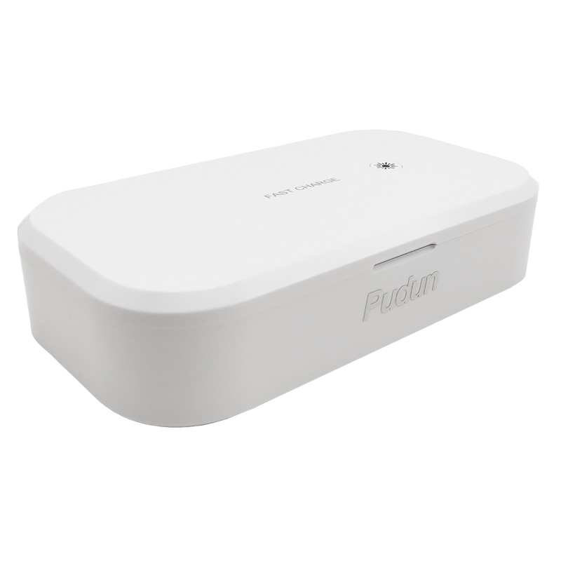 SW1 Mặt nạ khử trùng điện thoại di động đa chức năng Hộp khử trùng tia cực tím UV kép sạc nhanh không dây