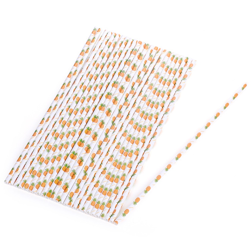 Ống hút giấy dứa