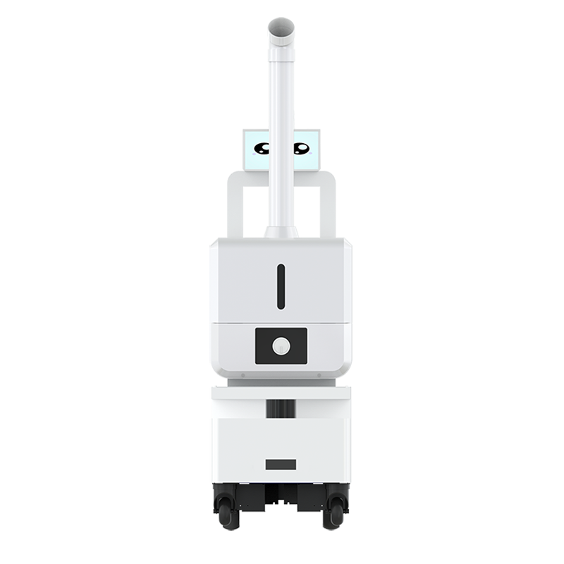 Công nghệ mới Atomizaing Spray Chống dịch Làm mới không khí Khử trùng Robot tiệt trùng phun thông minh nhân tạo