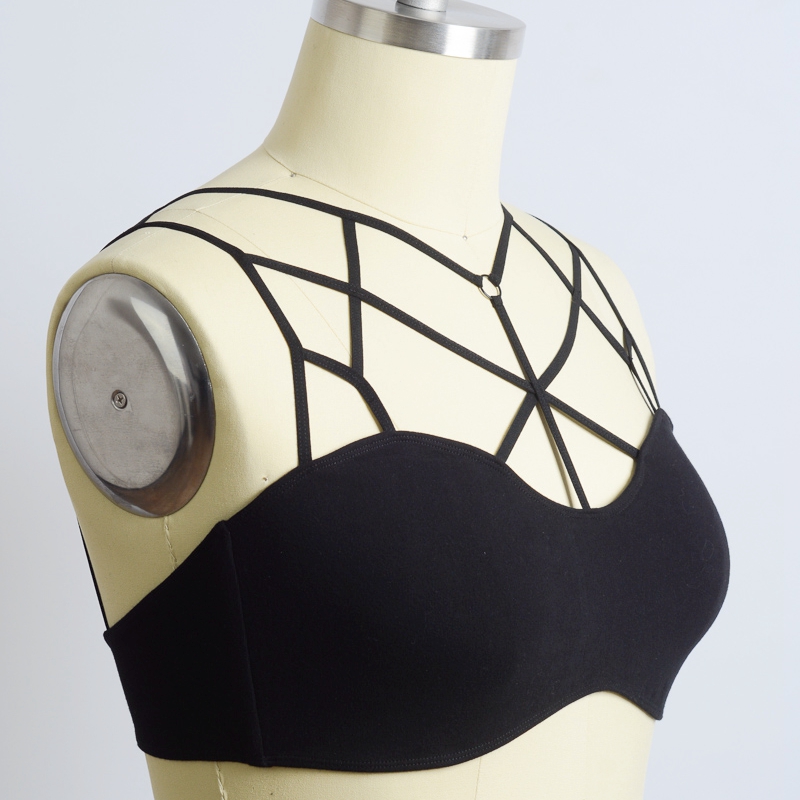 GA-5526PLUS COCHET Daisy Longline Bralette