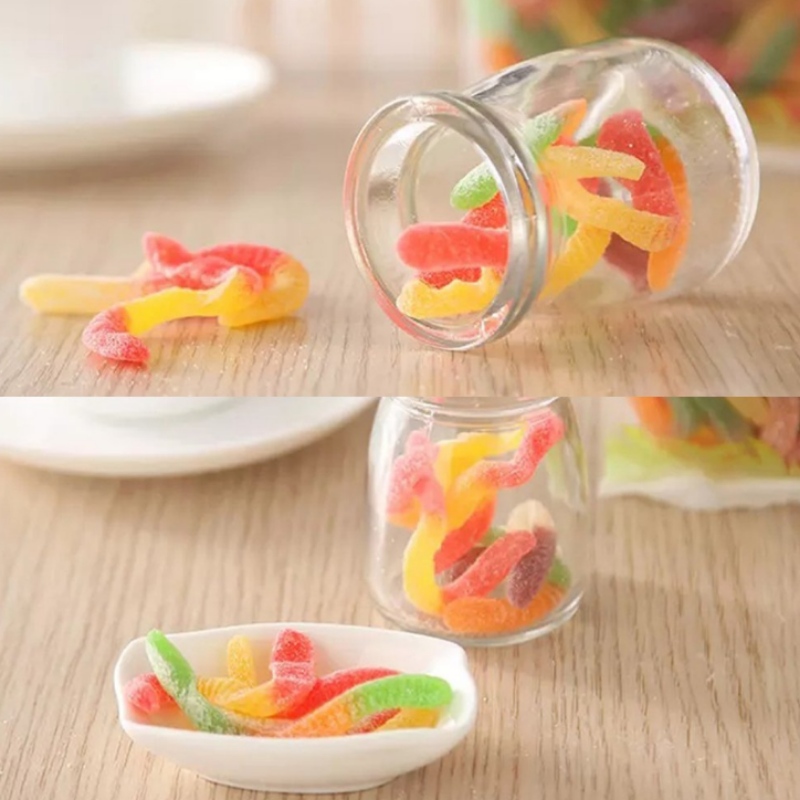 Mẫu kẹo mềm mềm mềm giống như loài châu chấu Hình mẫu sôcôla của loài cá côn trùng.