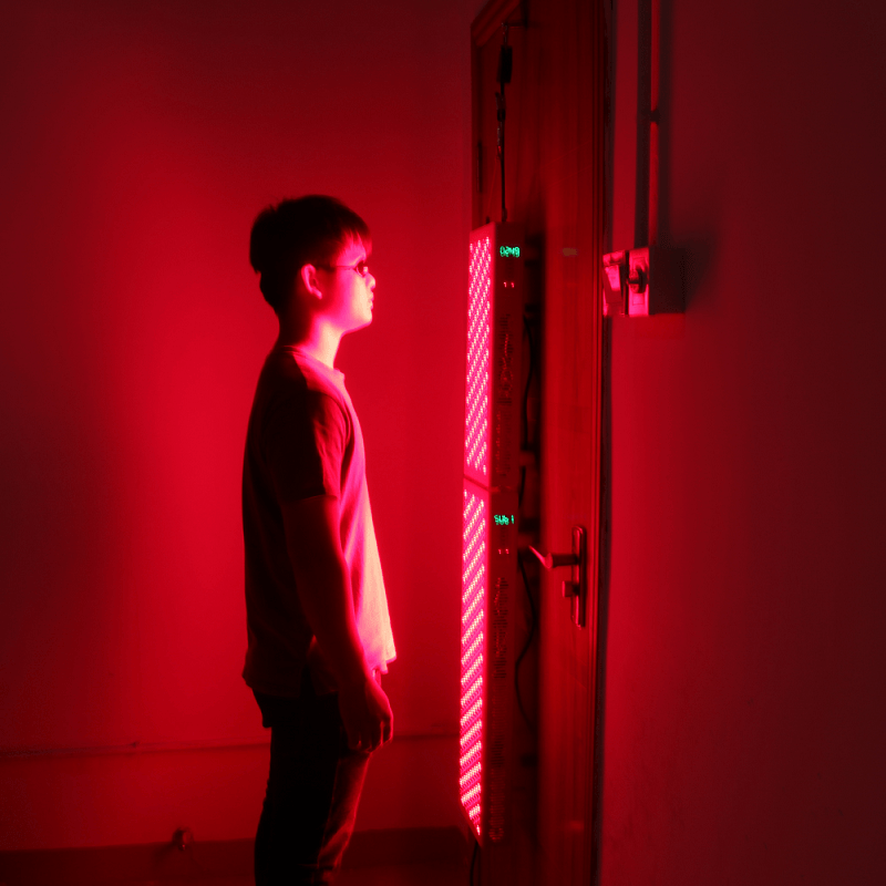 Treo Trước Cửa Trị Liệu Bằng Ánh Sáng Hồng Hồng Toàn Thân 850nm Tại Nhà Sử Dụng Thiết Bị Cấp Y Tế FDA RD1500 Thêm RD1000