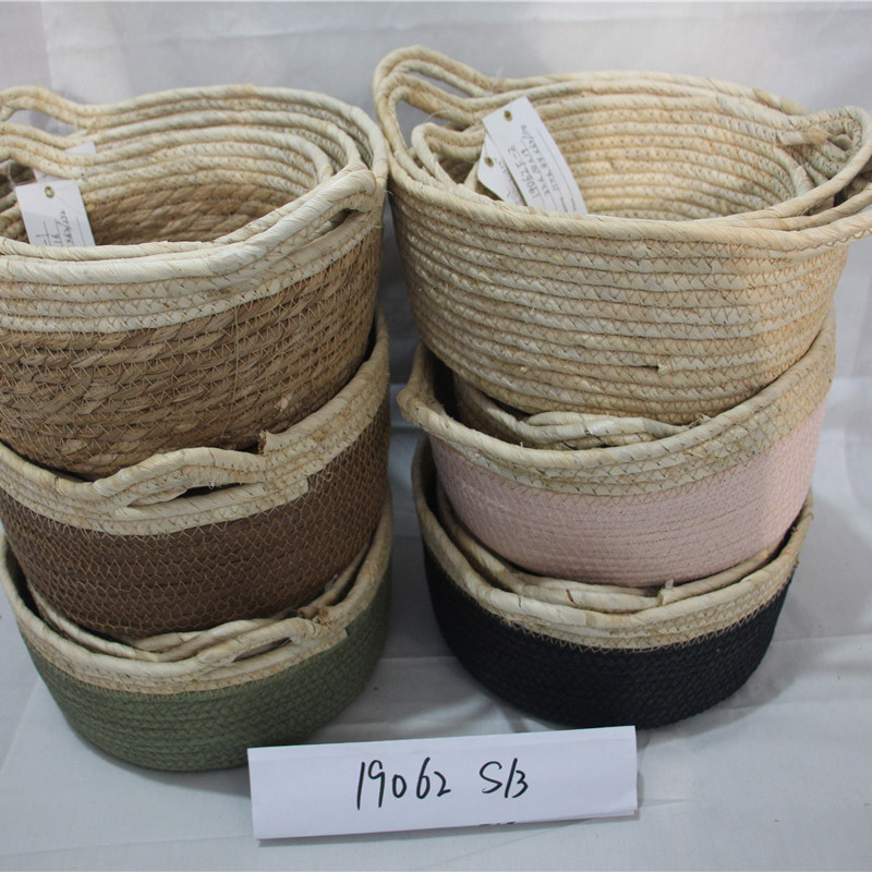 Giỏ đan bằng mây hình bầu dục cho quà tặng Dã ngoại Trái cây rỗng Giỏ quà tặng bằng tay Người giữ vườn dệt tay để lưu trữ rau