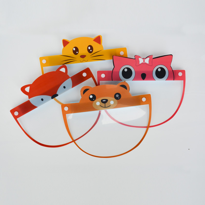 Tấm che mặt chống sương mù 0,25mm Tấm che mặt có thể tái sử dụng cho trẻ em