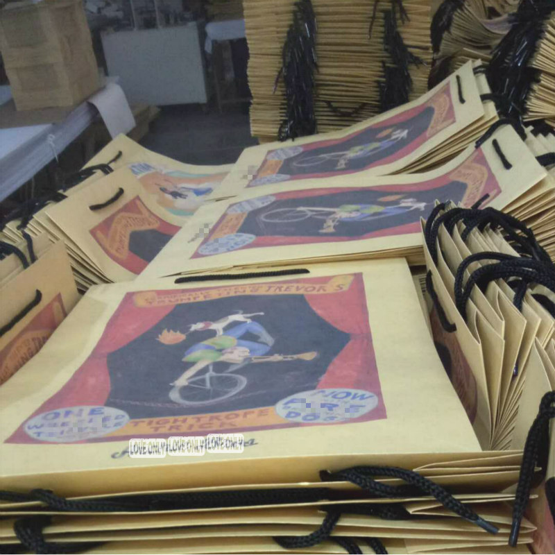 Túi giấy kraft để mua sắm