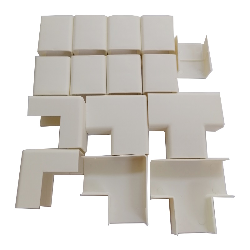 Cáp PVC Trunky Kem che khuyết điểm Dây treo tường Cáp Raceway Cáp tiết kiệm Hider cho Hide Dâynhựa Cáp Cover