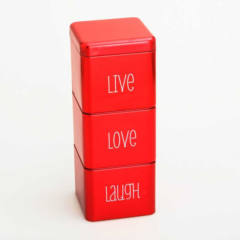 Hộp thiếc 3 phần