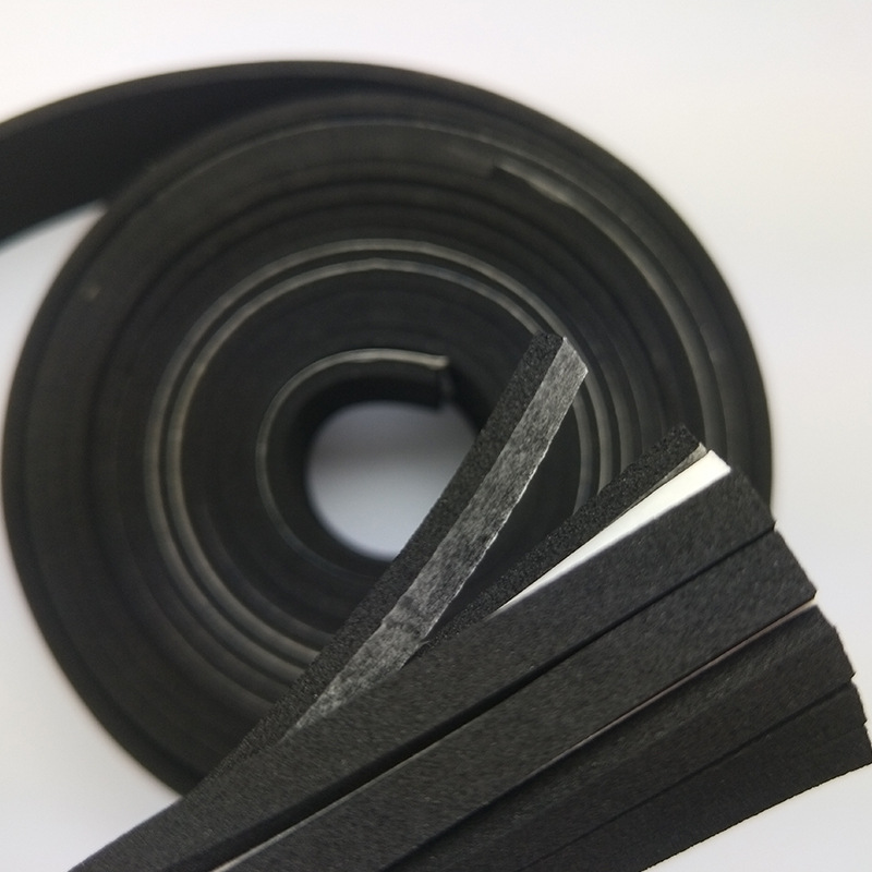 Nhà máy cung cấp bọt EPDM màu đen, bọt kết dính chống cháy, bọt chống va đập và niêm phong có thể cắt bế